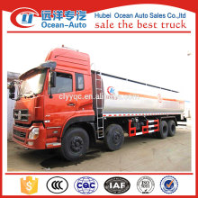 Hot dongfeng 8x4 30000L camions de livraison d&#39;huile avec Euro 3